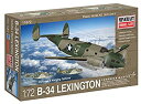 【中古】ミニクラフト 1/72 アメリカ陸軍航空隊 B-34 レキシントン プラモデル