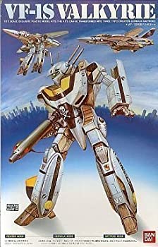 【中古】超時空要塞マクロス 1/72 VF-1S 可変バルキリー プラモデル バンダイ