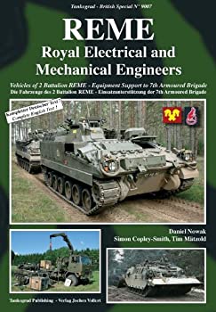 【中古】（非常に良い）Nr. 9007　イギリス軍　王立陸軍　電気機械技術兵団　Vehicles of 2 Battalion REME - Equipment Support to 7th Armoured Brigade