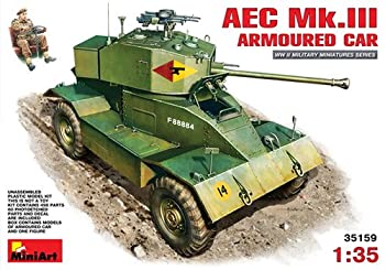 【中古】ミニアート 1/35 AEC Mk.3装甲車 プラモデル