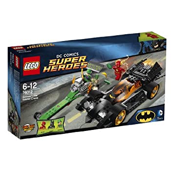 【中古】レゴ スーパー・ヒーローズ バットマン:リドラー チェイス 76012【メーカー名】レゴ(LEGO)【メーカー型番】76012【ブランド名】レゴ(LEGO)【商品説明】この度は当商品をご覧いただき、誠にありがとうございます。 商品状態について 通常使用による使用感・経年劣化（傷、汚れなど）がございますが、ご使用いただく分には問題ございません。 初期不良について 当店では、商品到着後1週間以内にご連絡をいただいた初期不良につきましては、 返品・交換・修理にて対応させていただいております。 万が一不具合がございました場合は、お早めにご連絡ください。 商品の色味について お使いのモニター設定やお部屋の照明環境等により、 実際の商品と色味が異なって見える場合がございます。 あらかじめご了承くださいますようお願いいたします。 在庫について 当商品は他モールとの併売商品となっております。 そのため、ご注文のタイミングによっては在庫切れとなる場合がございます。 その際は、速やかにご連絡させていただきますので、あらかじめご了承ください。 発送について ご注文確認後、順次発送の手配を行っております。 お届けまでの目安は、3-10日程度となります。 ご注文からお届けまでの流れ 1．ご注文 　ご注文は24時間受け付けております。 2．ご注文確認 　ご注文後、当店よりご注文確認メールをお送りいたします。 3．発送準備期間 　お届けまで3-10営業日程度を目安にお考えください。 　※海外在庫品の場合は、3週間程度お時間をいただく場合がございます。 4．ご入金確認 　前払い決済をご選択の場合は、ご入金確認後に発送手配を行います。 5．出荷 　配送準備が整い次第、商品を出荷いたします。 　発送後は、出荷完了メールにてご案内いたします。 ご注意事項 ・お客様都合によるご注文後のキャンセル・返品はお受けしておりません。 ・誠に恐れ入りますが、電話での対応は行っておりません。 　ご質問やお問い合わせは、メッセージまたはメールにてお願いいたします。 ご不明な点がございましたら、お気軽にお問い合わせください。 最後までお読みいただき、誠にありがとうございます。
