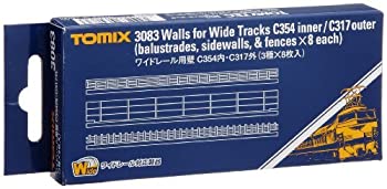 【中古】TOMIX Nゲージ ワイドレール用 壁C354内 C317外 3種×8枚入 3083 鉄道模型用品