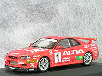 【中古】エブロ 1/43 R34アルティアスカイラインGT-R 43067 完成品