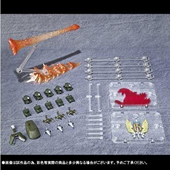 【中古】「ほぼ新品」S.H.MonsterArts ゴジラ対応エフェクト＆東宝特撮超兵器