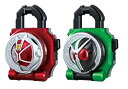 【中古】仮面ライダー鎧武 (ガイム) DXウィザード&W (ダブル) ロックシードセット