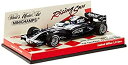 【中古】Minichamps DP 1/43 AT&T Wトヨタ 08ショーカー ロズベルグ RISIN 完成品