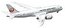 【中古】「非常に良い」ハセガワ 1/200 日本航空 B787-8 プラモデル 17
