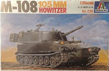 【中古】M108 105MM HOWITZER 自走榴弾砲車　1:35　No238
