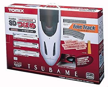 【中古】（非常に良い）TOMIX Nゲージ 90148 ベーシックセットSD九州新幹線800系つばめ