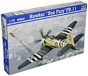 【中古】（非常に良い）トランペッター 1/72 ホーカーシーフューリーFB.11 01631 プラモデル