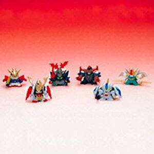 【中古】「非常に良い」SDガンダムフルカラー エクストラステージ SDガンダム英雄伝3 全6種類コンプセット 《ガシャポン》