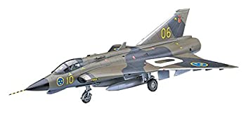 【中古】（非常に良い）ハセガワ 1/48 スウェーデン空軍 J35F/J ドラケン プラモデル PT41