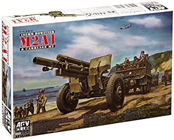 【中古】AFVクラブ 1/35 米軍 105mmホイッツアーM2A1(第2次大戦Ver) プラモデル