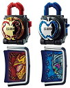 【中古】（非常に良い）仮面ライダー鎧武 (ガイム) DX金&銀のリンゴロックシード 仮面ライダーマルス&冠セット