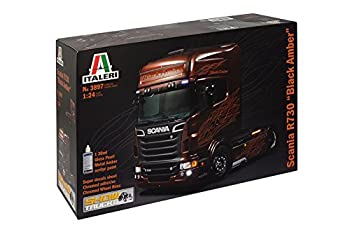 中古 イタレリ1/24スカニアR730“ブラックアンバー