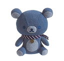 【中古】「非常に良い」リラックマ?デニムぬいぐるみ MR50301(3)