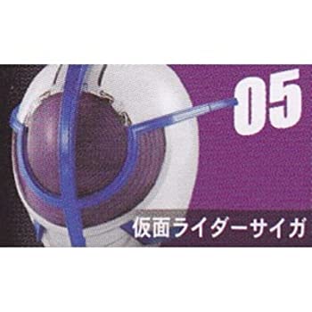 【中古】ライダーマスクコレクションVol．9　仮面ライダーサイガ　通常台座　単品