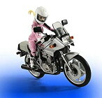 【中古】（非常に良い）S.H.フィギュアーツ ばくおん!! 鈴乃木凜 (ライダースーツ)&GSX 400S KATANA 約135mm ABS&PVC製 塗装済み可動フィギュア