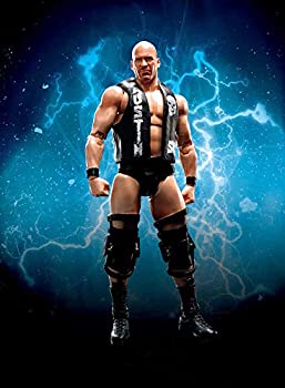 【中古】（非常に良い）S.H.フィギュアーツ WWE ストーン・コールド・スティーブ・オースチン(Stone Cold Steve Austin) 約160mm PVC&ABS製 可動フィギュア