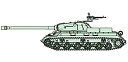 【中古】トランペッター 1/72 ソビエト軍 JS-3 60口径122mm砲搭載型 プラモデル 07163