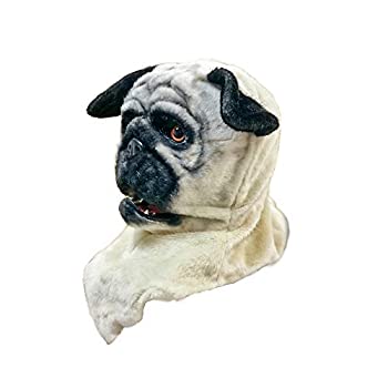 【中古】口が連動しリアルに動く!なりきりアニマルムービングマスク!【PugDog/パグ犬】あなたも超ヒューマンな動物キャラに大変身