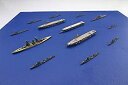 【中古】フジミ模型 1/3000 集める軍艦シリーズ No.18 あ号作戦 小沢艦隊乙部隊セット(飛鷹型/龍鳳/長門/彩色済み艦載機付き) プラモデル 軍艦18