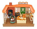 【中古】シルバニアファミリー お店 森の焼きたてパン屋さん