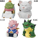 【中古】（非常に良い）一番くじ ドラゴンボールZ ナメック星編 ソフビ貯金箱 全4種