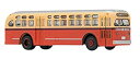 【中古】(非常に良い)ワールドバスコレクション WB002 GMC TDH4512 橙色 ジオラマ用品 (メーカー初回受注限定生産)