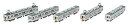 【中古】鉄道コレクション 鉄コレ 東武鉄道9000系 9101編成 増結5両セット ジオラマ用品 (メーカー初回受注限定生産)