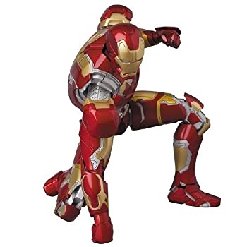 【中古】（非常に良い）MAFEX マフェックス MAFEX IRON MAN MARK43 『アベンジャーズ/エイジ オブ ウルトロン』 ノンスケール ABS ATBC-PVC製 塗装済み アクションフ