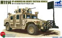 【中古】ブロンコモデル 1/35 アメリカ M1114ハンビー 装甲武装戦闘車両 装甲強化型 プラモデル CB35092