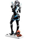 【中古】MARVEL美少女 MARVEL UNIVERSE ドミノ 1/7スケール PVC製 塗装済み完成品フィギュア