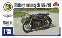 【中古】(非常に良い)AIMファンモデル 1/35 ロシア ドニエプルMV-750ソ連サイドカー エッチングスポーク プラモデル AF35003