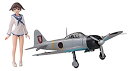 【中古】(非常に良い)ハセガワ ストライクウィッチーズ 宮藤 芳佳 w/零式艦上戦闘機 22型 1/20スケール レジンキット SP375