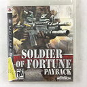 【中古】Soldier of Fortune: Payback (輸入版) - PS3