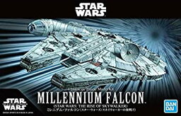 【中古】スター・ウォーズ ミレニアム・ファルコン (スター・ウォーズ/スカイウォーカーの夜明け) 1/144スケール 色分け済みプラモデル