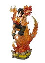 【中古】（非常に良い）フィギュアーツZERO ONE PIECE ポートガス D エース -白ひげ海賊団2番隊隊長- 約195mm PVC ABS製 塗装済み完成品フィギュア