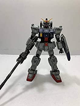 【中古】極上 一点物! ガンプラ MG 1/100 RX-79[G] 陸戦型ガンダム (機動戦士ガンダム 第08MS小隊) ウェザリング塗装完成品