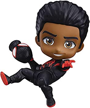 【中古】（非常に良い）ねんどろいど スパイダーマン：スパイダーバース マイルス・モラレス スパイダーバース・エディション DX Ver. ノンスケール ABS&PVC製 塗装済み