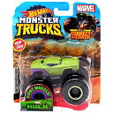 【中古】「非常に良い(無料延長保証)」MATTEL HotWheels 1:64SCALE 「MONSTER TRUCKS」 HULK マテル ホットウィール 1:64スケール 「モンスタートラック」 「ハルク」