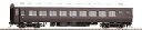 【中古】TOMIX HOゲージ オハネ17形 電気暖房・茶色 HO-5020 鉄道模型 客車