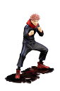 【中古】ARTFX J 呪術廻戦 虎杖悠仁 1/8スケール PVC製 塗装済み完成品フィギュア PP928(3)