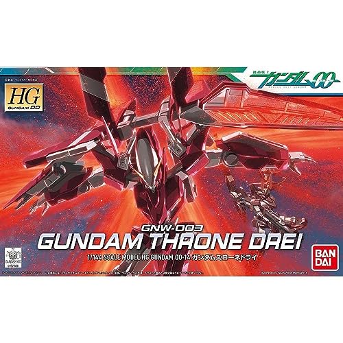 【中古】BANDAI SPIRITS(バンダイ スピリッツ) HG 機動戦士ガンダム00 スローネドライ 1/144スケール 色分け済みプラモデル
