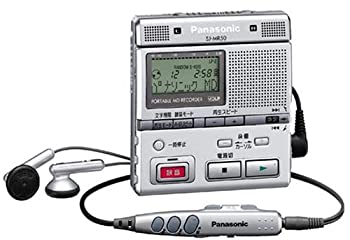 【中古】Panasonic SJ-MR50-S ポータブルMDレコーダー (MDLP対応、スピーカー&ステレオマイク内蔵) シルバー