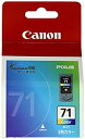 【中古】「非常に良い」Canon 純正インクカートリッジ BC-71 3色カラー BC-71