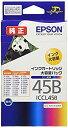 【中古】「非常に良い」EPSON 純正インクカートリッジ (大容量) ICCL45B