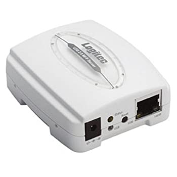 【中古】Logitec プリントサーバ USB2.0接続 双方向通信対応 MFPサーバ LAN-MFPS/U2