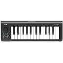 【中古】「非常に良い」KORG 定番 USB MIDIキーボード microKEY-25 音楽制作 DTM 省スペースで自宅制作に最適 すぐに始められるソフトウェアライセンス込み 25鍵