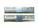 yÁzHP 2GB PC2-5300 FB-DIMM DDR2-667 Lbg (2x1GB) PN:398706-051